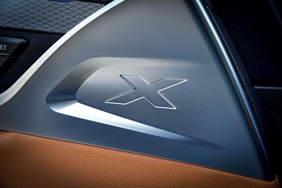 Детали интерьера BMW X3 M40i (G01) 2017 года  (WW) (фото 22 из 184)